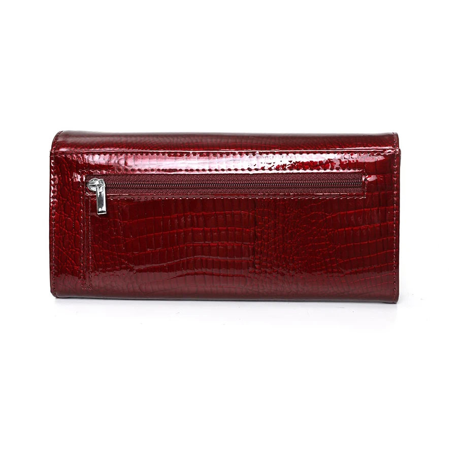 Роскошные Брендовые женские кошельки кошелек из натуральной кожи Длинный