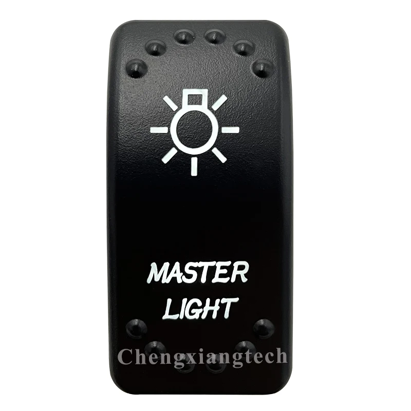 

Водонепроницаемый кнопочный лазерный переключатель, белый светодиод, фиксация вкл/выкл, IP68, однополюсный, универсальный переключатель, аксессуары
