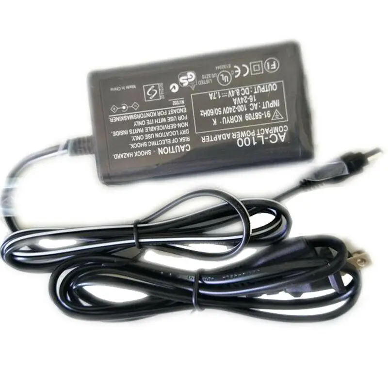 Carregador de Bateria Filmadora para Sony Adaptador Quente Cabo Alimentação Ac-l15 Ac-l15a Ac-l15b Dcr-trv250 Dcr-trv22 Dcr-trv140 Filmadora ac