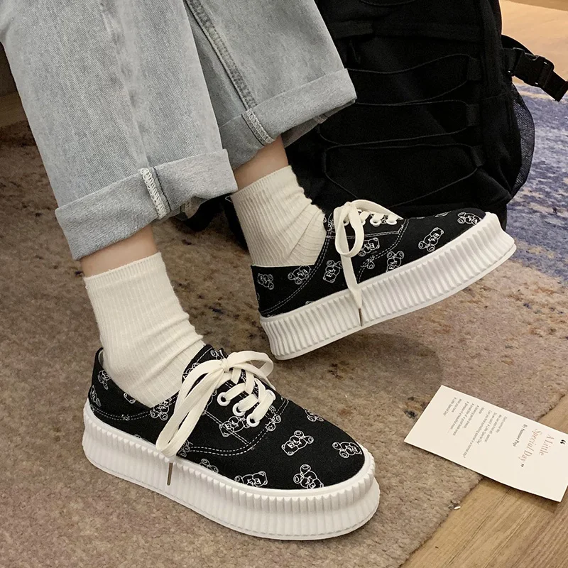 

Espadrille Shoes Casual Female Sneakers All-Match Round Toe Women Flats Modis New Dress Cross 2021 Fabric Leisure Cross-tied Bas