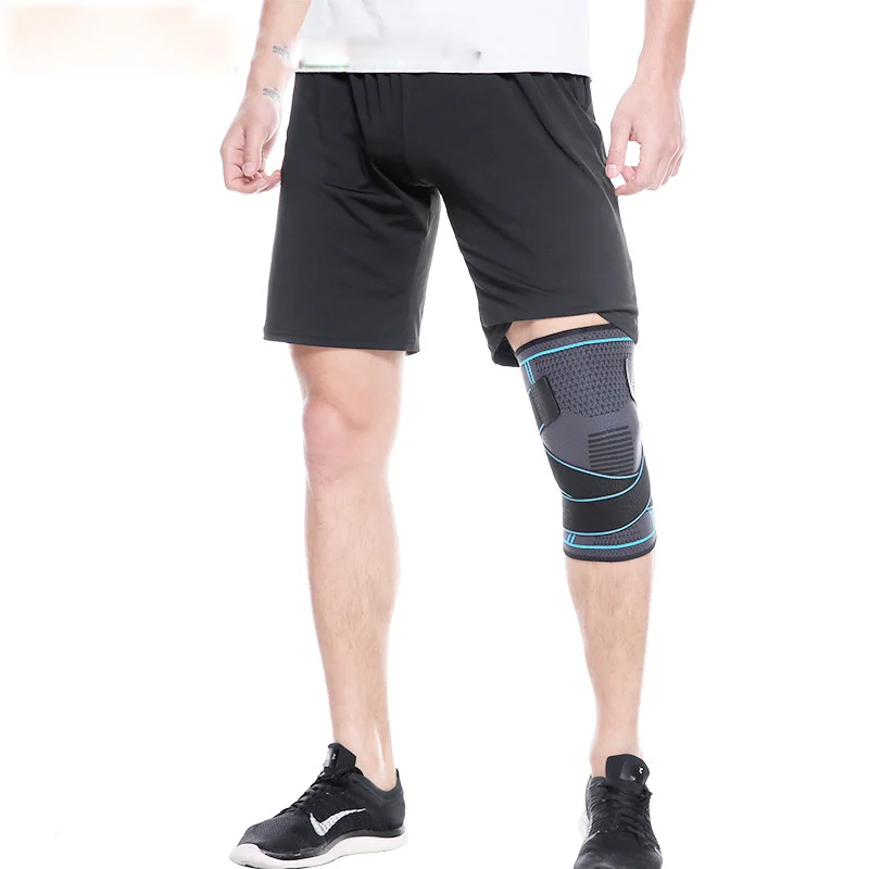 1 шт. эластичная коленная повязка поддерживающая наколенники компрессионное