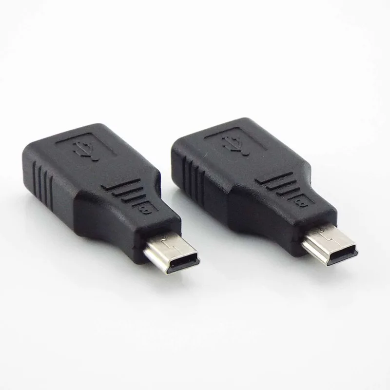 Универсальный переходник с USB 2 0 A на Mini B 5-контактный женским и мужским разъемами