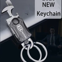 beer bottle opener keychain men fashion zinc alloy key ring car play keyring