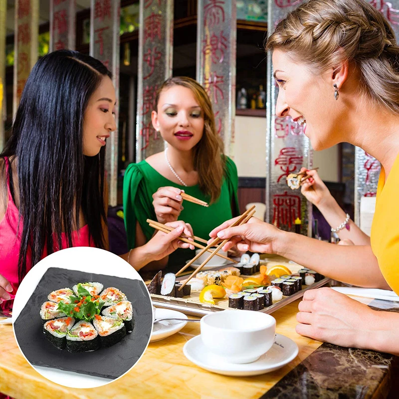 

Sushi Maker 12 Pieces Kit Plastic Sushi Set of Tools Kitchen Tools/Sushi Set/Sushi Mold/Rice Ball Cake Roll Mold