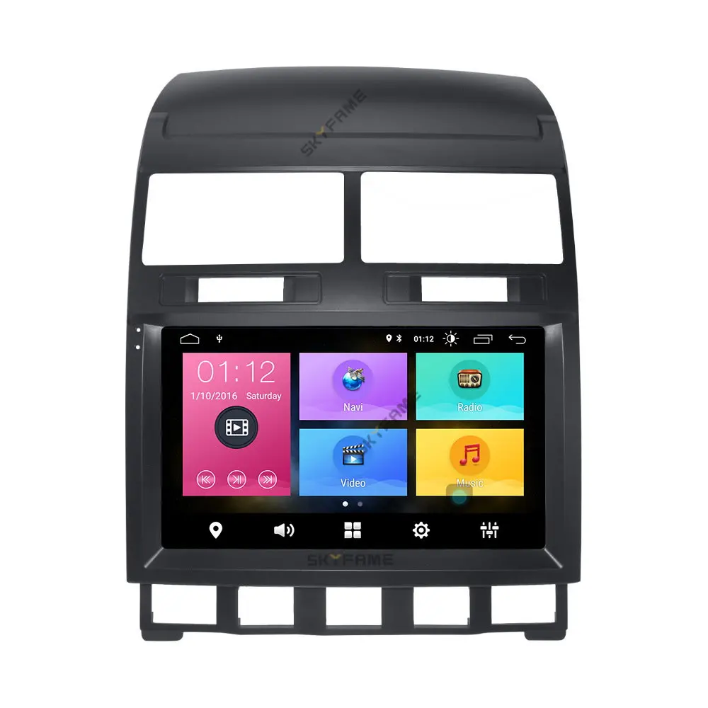 Для VOLKSWAGEN TOUAREG 2003-2010 автомобильные аксессуары Android мультимедийный плеер радио