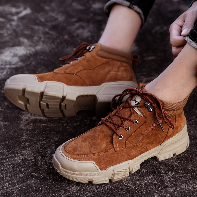 

Shoe Casual Man Men Casual Shoes 2020 Causal For Sneaker Leisure Fashion Sneakers Leather Boots Outdoor Footwear Mens