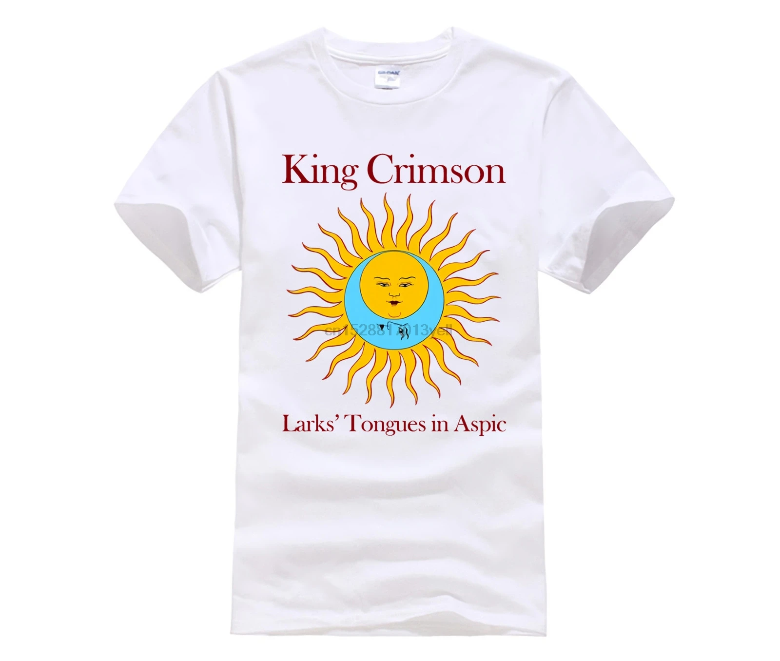 

Phiking Men T Shirt King Crimson Larks Tongues In Aspic T-Shirt Men And Women Tee Big Size S-Xxxl