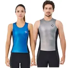 Жилет для Гидрокостюма для мужчин и женщин, неопреновый Топ премиум-класса, для дайвинга, серфинга, плавания, Сноркелинга, гладкая кожа, 2 мм3 мм