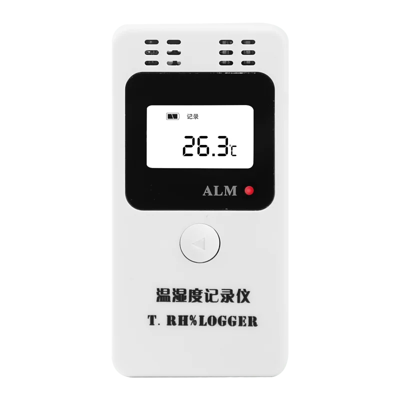 

Refrigerated car cold chain transport pharmacy usb storage greenhouse temperature and humidity recorder high precision