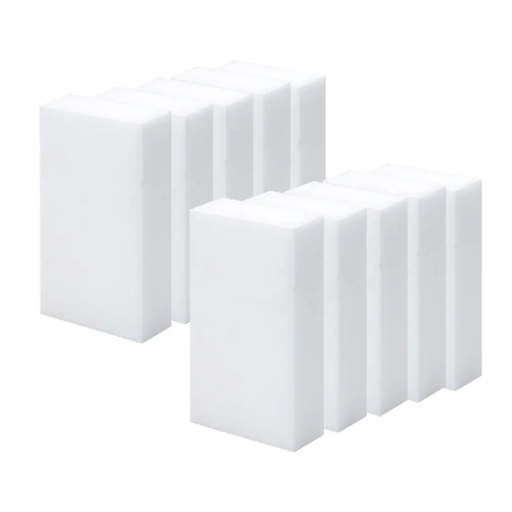 

10 Pack Magic Cleaning Sponge Melamine Foam Eraser Stain Dirt Remover Multi-functional Environmentally Friendly