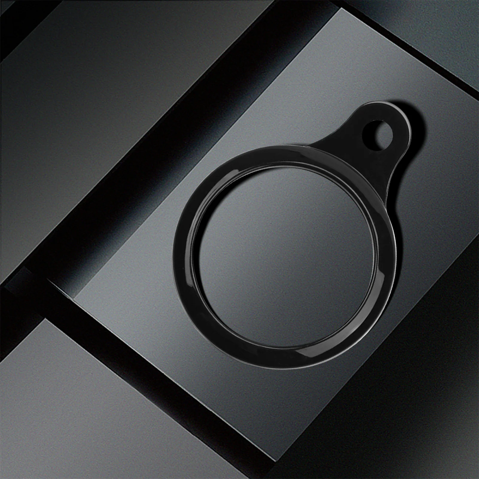 

High Quality Key Rings Case For Apple Airtags Ultra-thin Protective Cover For Apple Locator Tracker Anti-Lost Device Keychain