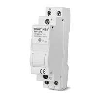 home smart 18mm 1p wifi remote app control circuit breaker timing switch staircase timer din rail 100v 240v ac input