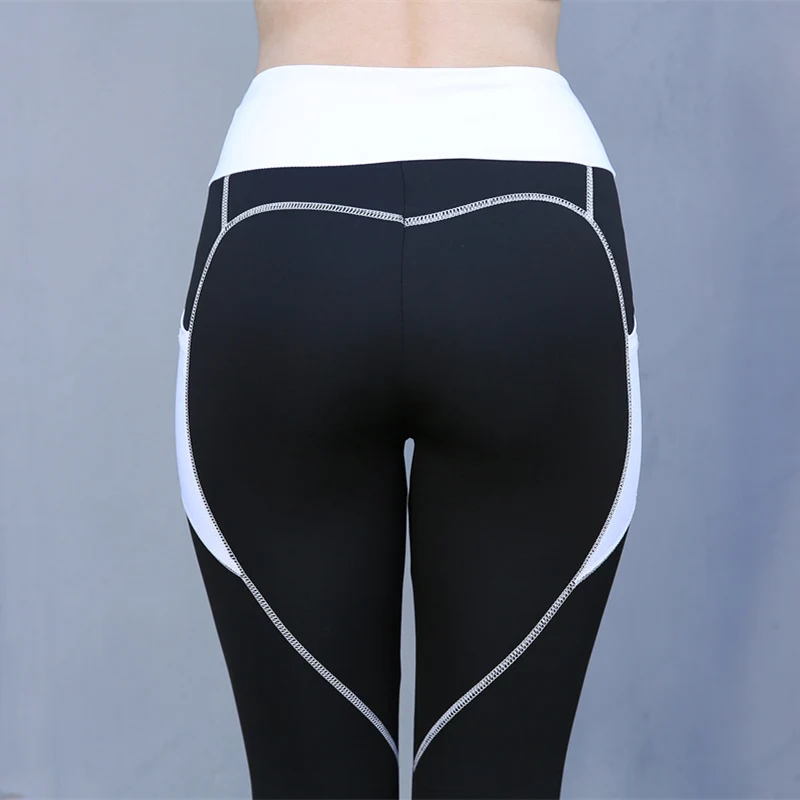 Женские Штаны Для Йоги SALSPOR спортивные облегающие леггинсы с высокой талией и