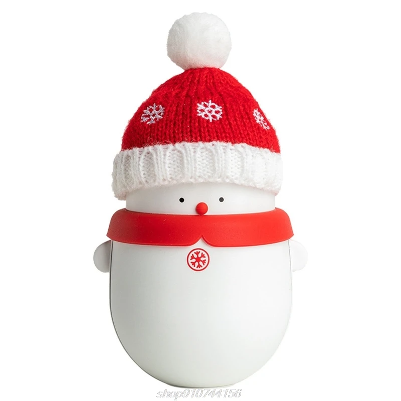 

6000/10000mAh Cute Christmas Snowman USB Rechargeable Hand Warmer Portable Mini Power Bank for Outdoor Camping J02 21 Dropship