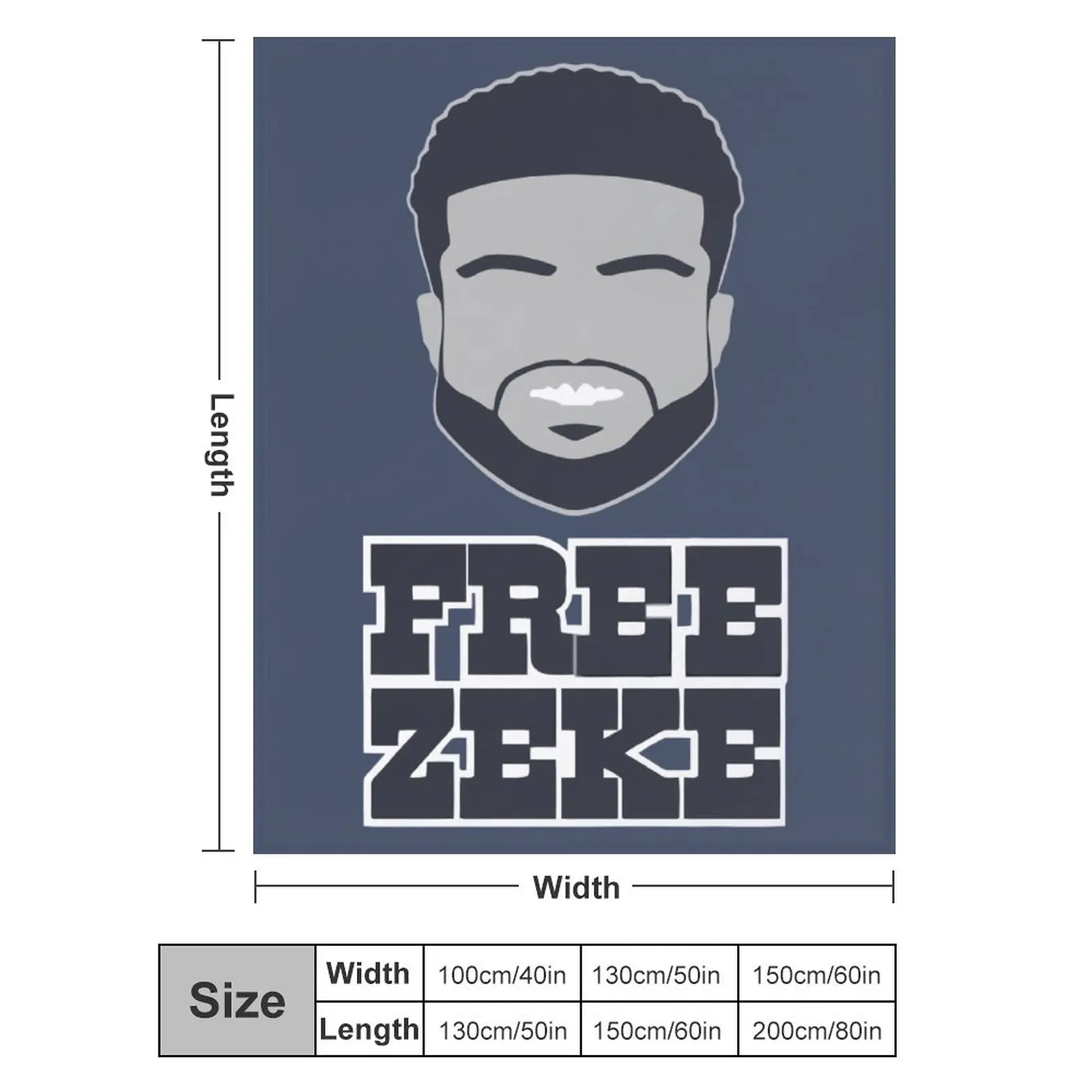 

Blanket 21 Ezekiel Elliott Free Zeke Ultra Soft Micro Fleece Cozy Lightweight Microfiber Flannel All Season Living Room Bedroom