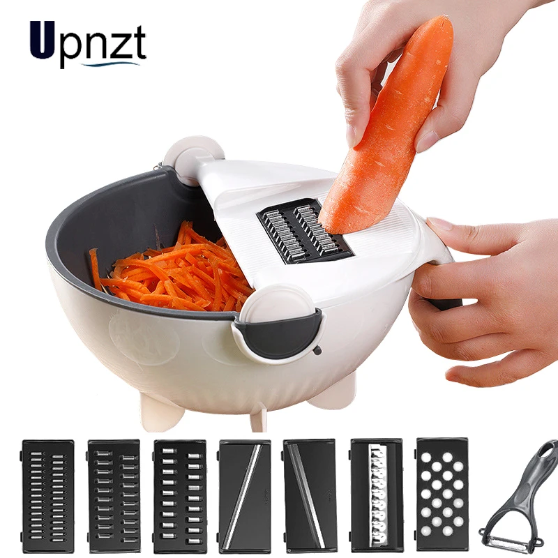 Многофункциональная овощерезка Картофельная терка для лука морковки с ситечком