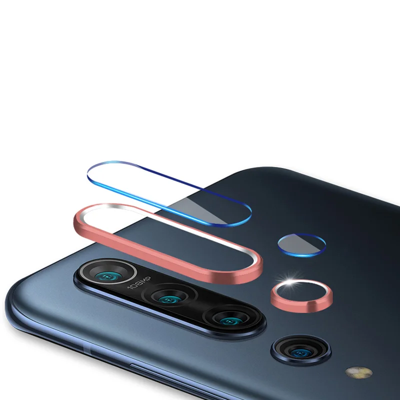 Защитная крышка для камеры Xiaomi Mi Note 10 Pro стеклянный металлический протектор