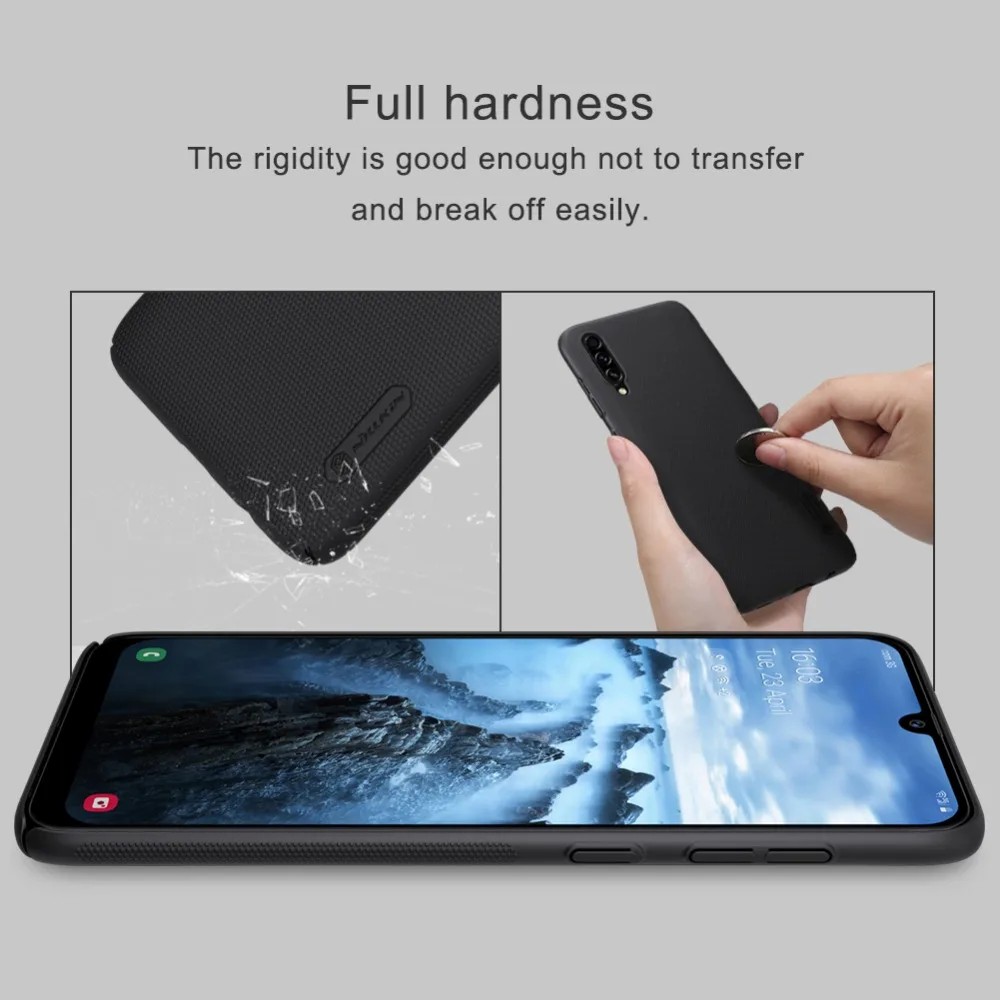 Чехол для samsung Galaxy A70s/A50s/A30s/A10s/A20/A20E/A6 чехол NILLKIN суперматовый защитный жесткий чехол-накладка для телефона