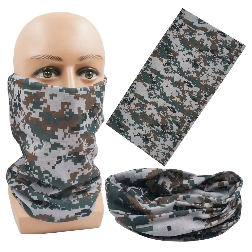 Бандана камуфляжная для велоспорта мотоциклетный защитный шарф труба лица