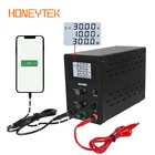 Лабораторный импульсный источник питания постоянного тока с ЖК-дисплеем, 30 В, 10 А, лабораторные регулируемые источники питания, 120 В, 3 А, регулятор напряжения с USB, настольный источник