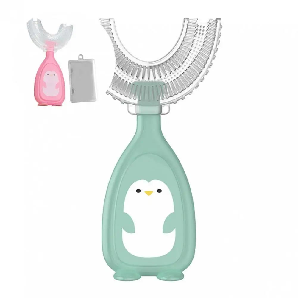 

Comfortable Grip Unisex Baby Mouth-Cleaning Manual Toothbrush for Toddler