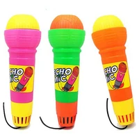 rctown kids music plastic magic mic novelty echo microphone voice play changer toy gift for children kids party song