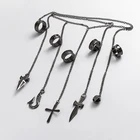 Высококачественные Аксессуары для ролевых игр с изображением мультяшного охотника реквизит металлическое кольцо с пятью пальцами модное кольцо из сплава браслет