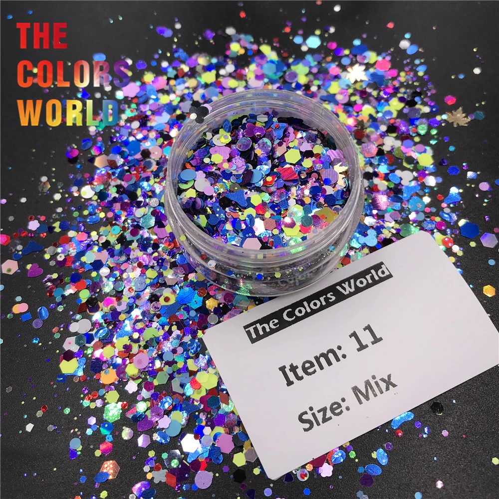 

TCT-558 Mix Colors Nails Glitter Nails Art Decoration Henna Tattoo uas Tumbler Crafts Festival Nail Accessories