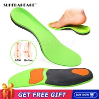 high quality eva orthotic insole for flat feet arch support orthopedic insole for men shoe pad shoes insert shoes sole