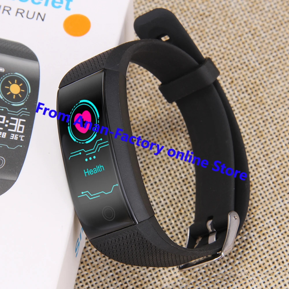 QW18 умный Браслет IP68 Водонепроницаемый Smartband монитор сердечного ритма во время сна спортивный Шагомер фитнес-трекер Bluetooth Smartwatch