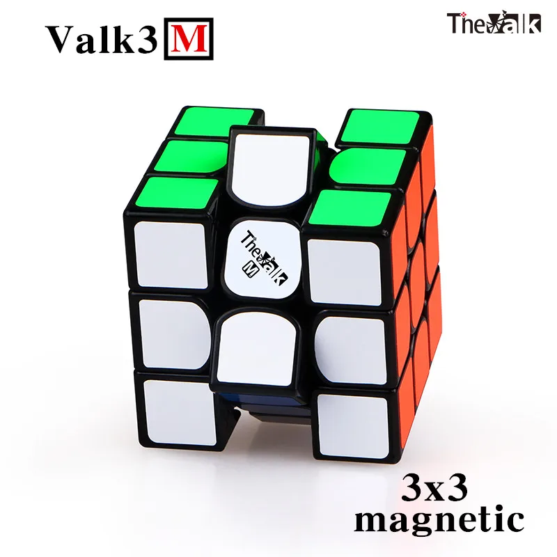 QiYi Valk 3 M Магнитный скоростной кубик qiyi без наклеек магические профессиональные