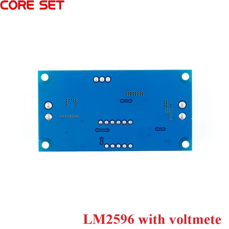 Регулируемый регулятор напряжения LM2596 DC/DC 4 0 ~ 40V до 1 25 37V понижающий модуль со