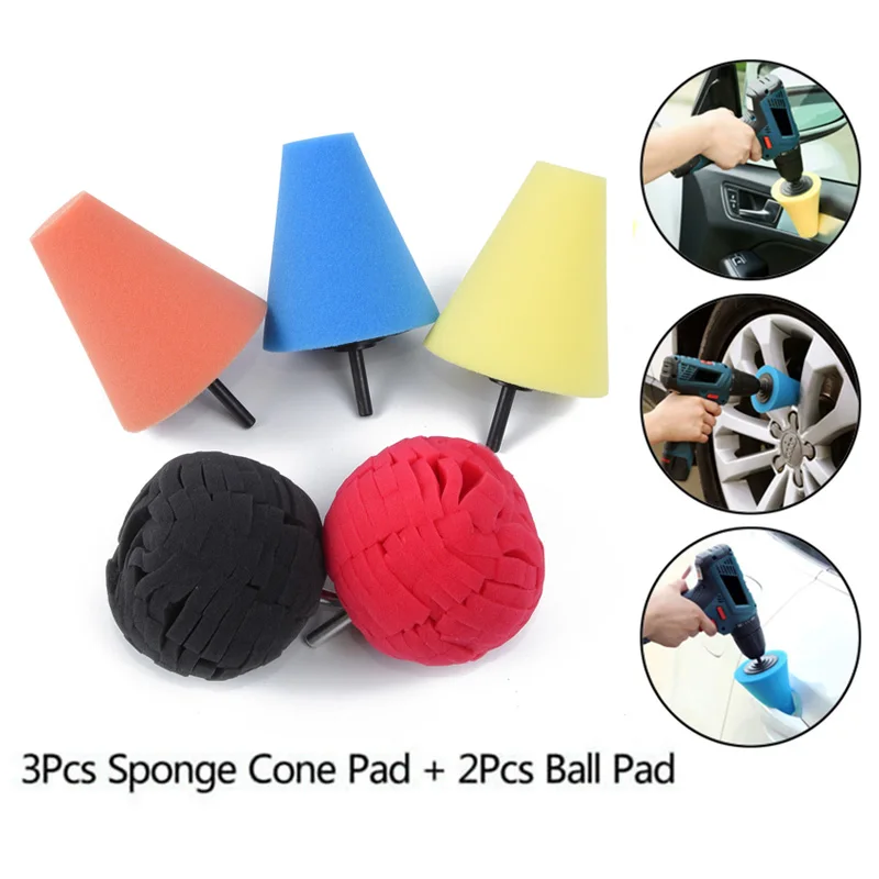 

Detailing Buffing Pad Supplies Cleaning Shaped Polisher Car Automotive