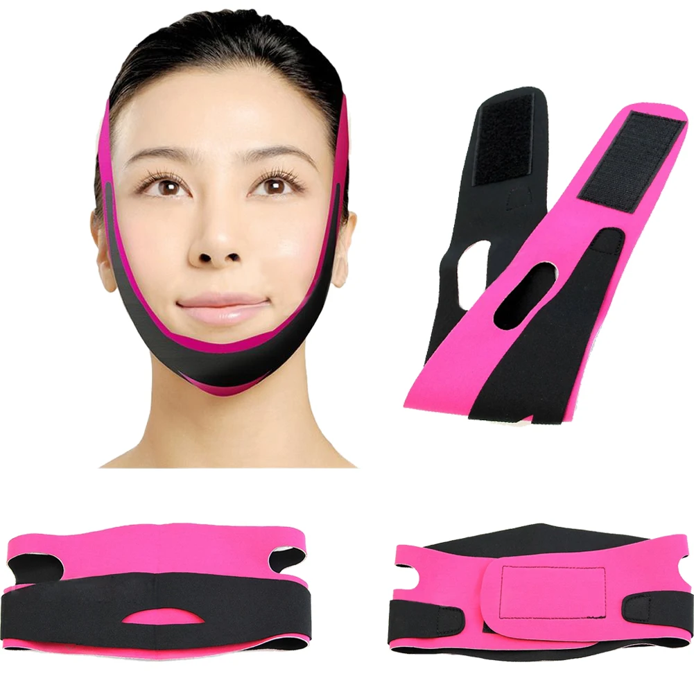 Elastic Face Slimming Bandage V Face Shaping Lift Up Belt Women Slimming Chin Cheek Slim Lift Up Mask Anti Wrinkle Strap Band