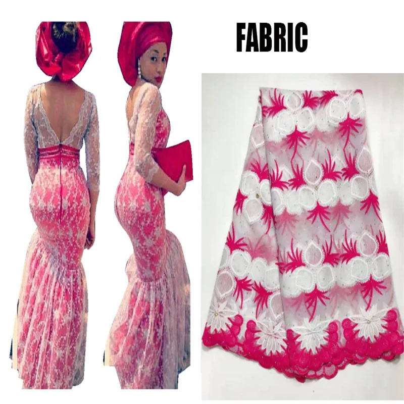 

2017 New African Sexy Lace Mermaid Dresses for Women Balessless Vestidos Dashiki African Wax Print Lace Dresses Clothing WY2386