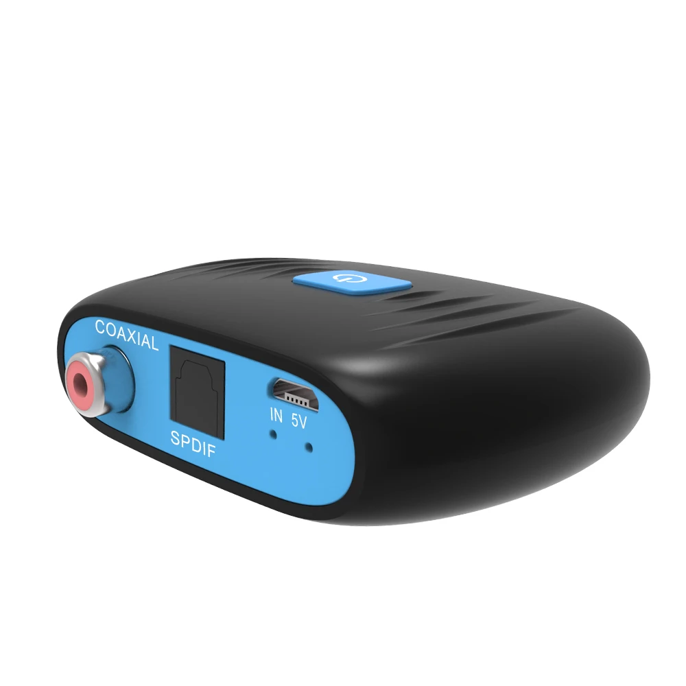 Двухканальный Bluetooth Aptx LL с низкой задержкой цифровой коаксиальный SPDIF Оптический