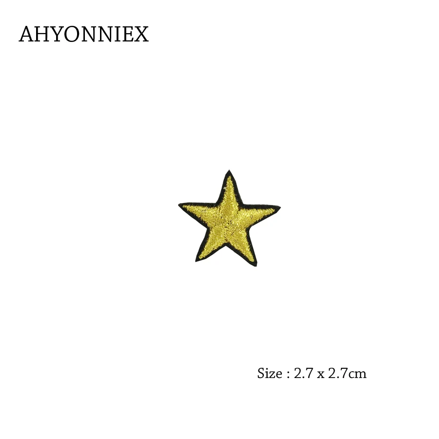 Аппликация для одежды аппликация на одежду с золотыми и серебряными звездами