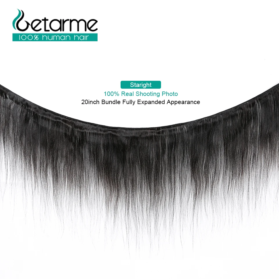 Прямые перуанские волосы Getarme пряди из 100% натуральных волос 4 шт./лот|Пряди для