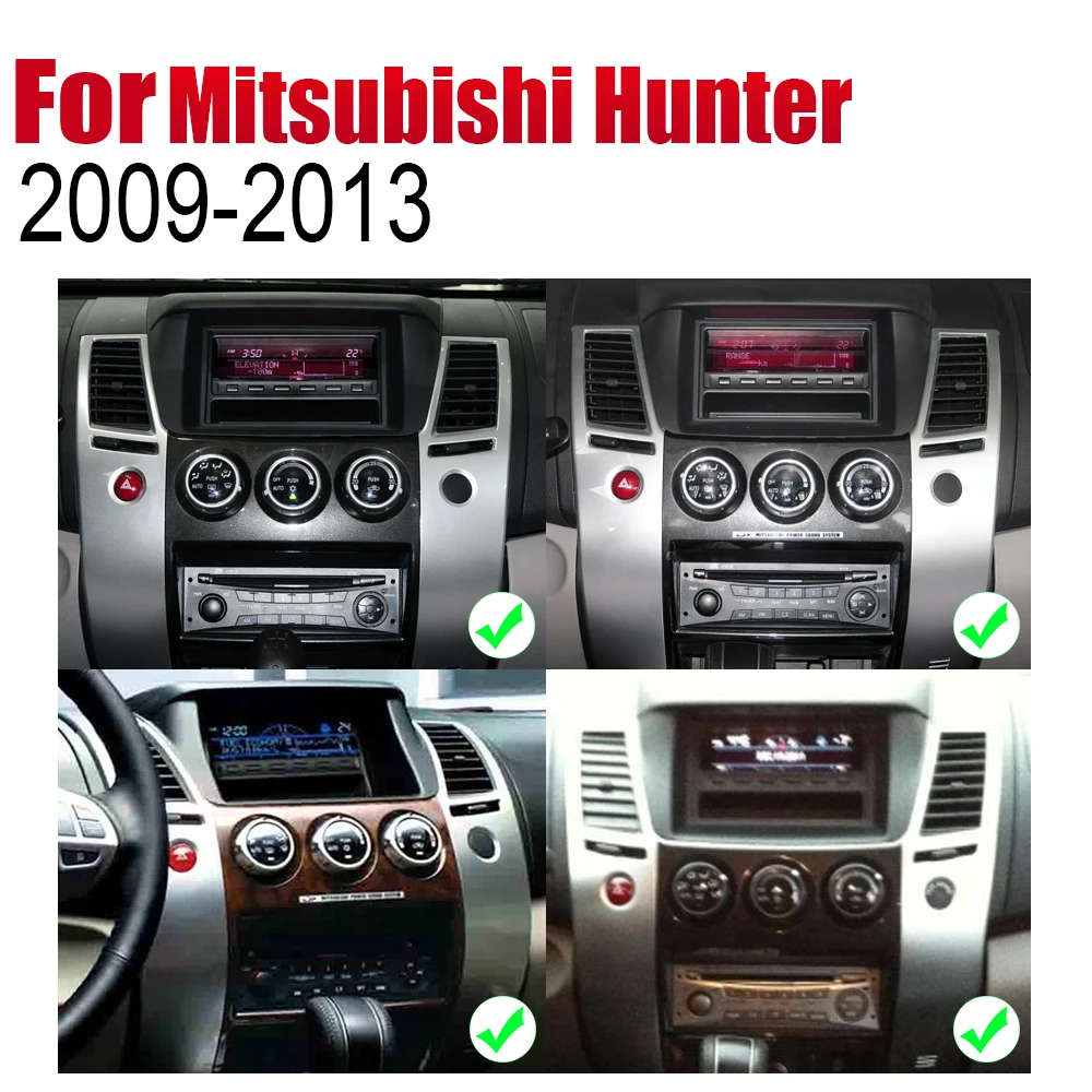 ZaiXi Android 2 Din автомобильное радио, DVD для Mitsubishi Hunter L200 Strada Triton 2009~ 2013 Автомобильный мультимедийный плеер с gps-навигатором