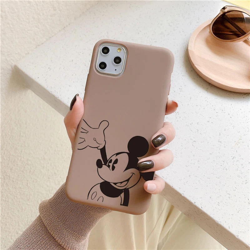 Роскошный чехол Disneys для samsung Galaxy A9 A9s A8 A8s A7 A6 A5 Plus Star силиконовый чехол для телефона мягкий чехол с рисунком - Цвет: Color3Brown