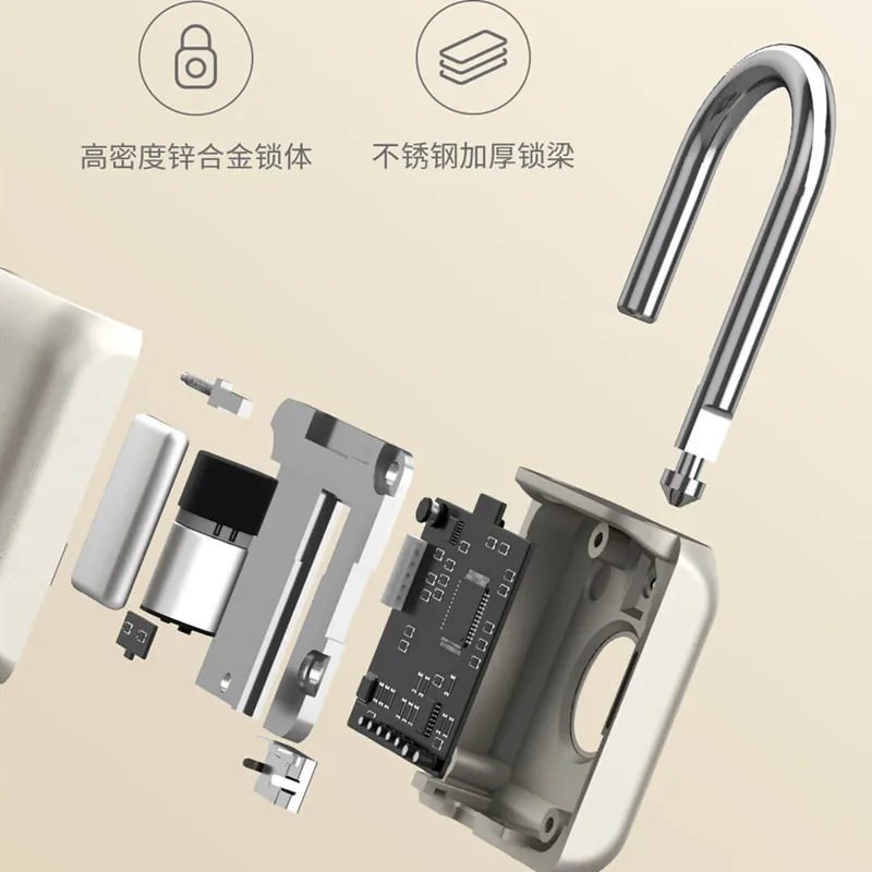 Умный Замок Xiaomi Mijia Youpin замок с отпечатком пальца разные случаи зарядное