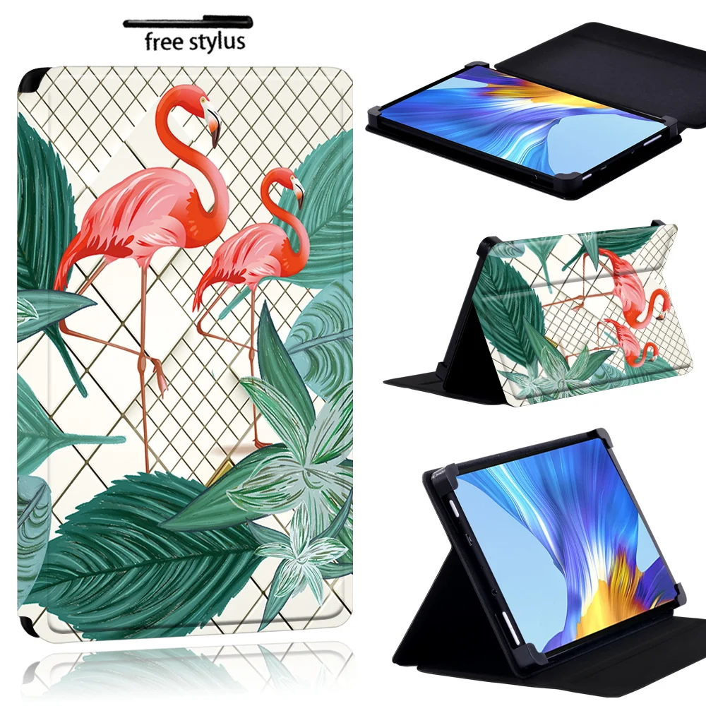 Чехол для планшета Huawei Enjoy Tablet 2 10 1/MatePad (10 4/10 8/Pro 8/T8)/Honor V6-пыленепроницаемый кожаный