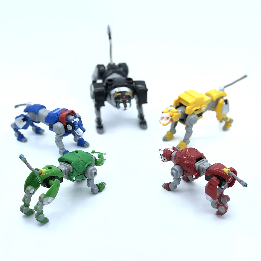 Робот трансформации 5 в 1 Voltron супер сплав Soul Beast King Lions металлическая фигурка