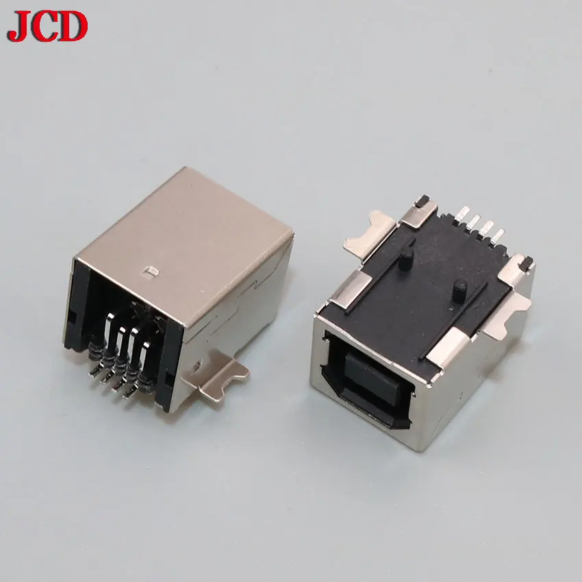 1 шт. разъем USB 2 0 гнездовой типа B 90/180 градусов для пайки печатной платы D интерфейс