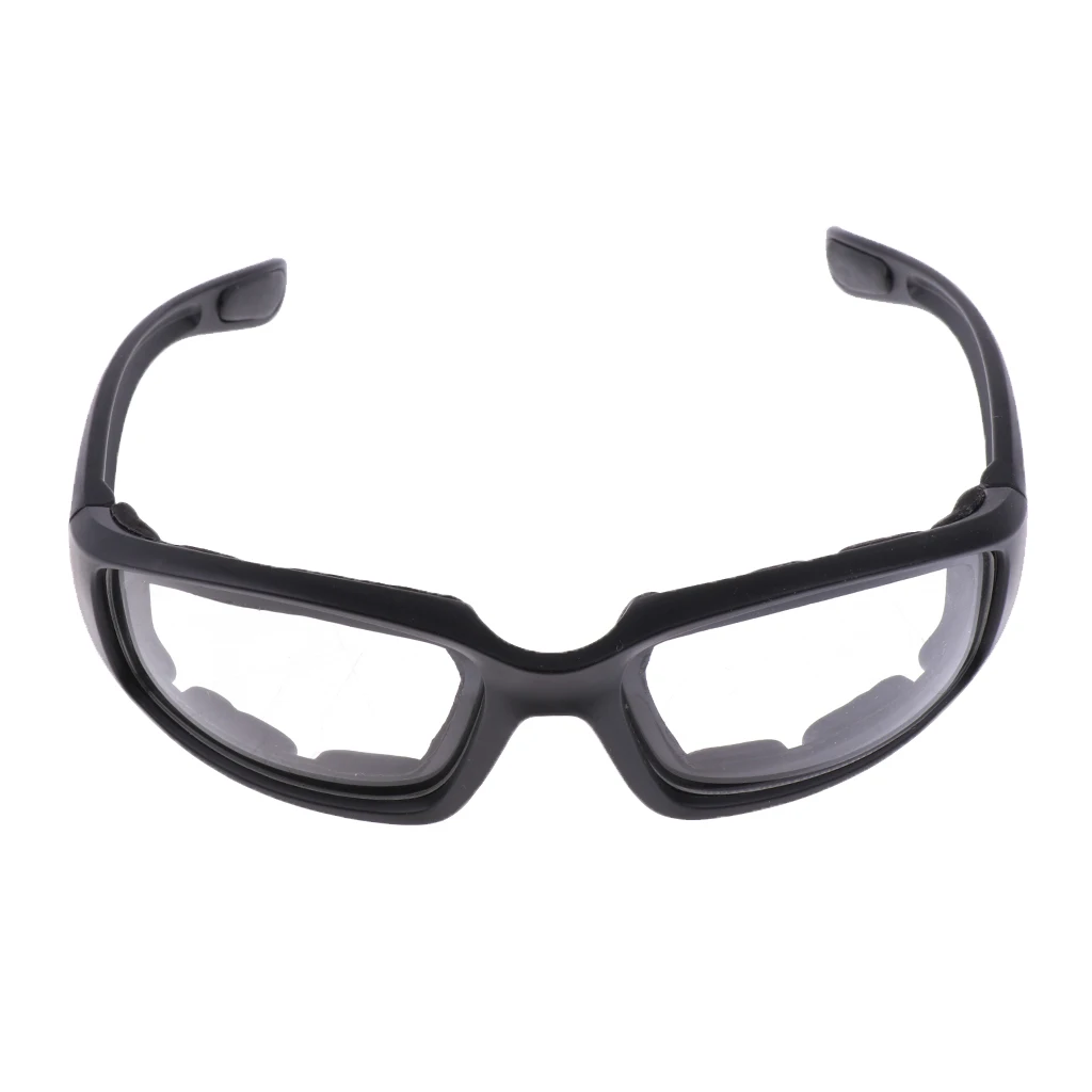 3x Motorcycle Dustproof Riding Glasses Smoke Clear Yellow Padded Comfortable | Автомобили и мотоциклы