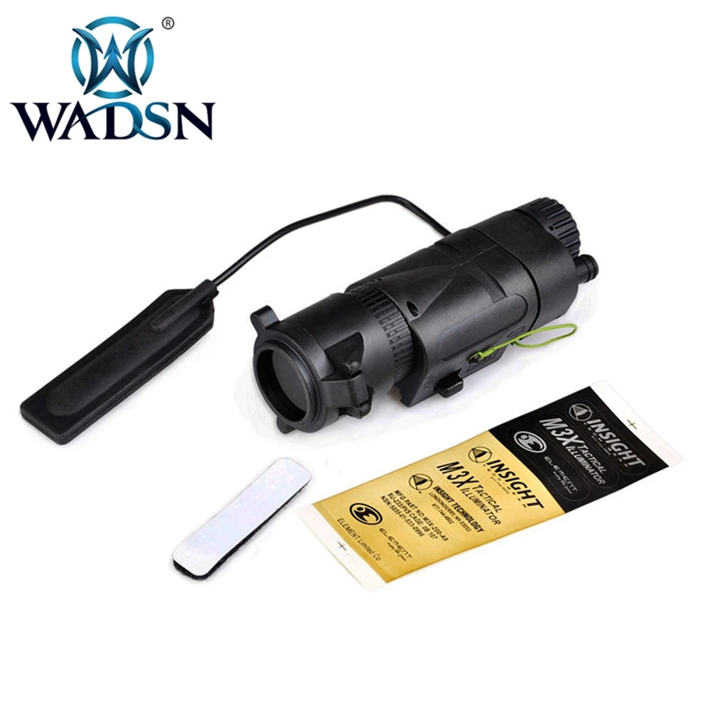 

Softair L-3 M3X Torches Tactical Flashlight With IR Light Filter Illuminator Airsoft Outdoor Military Hunting Weapon Lights