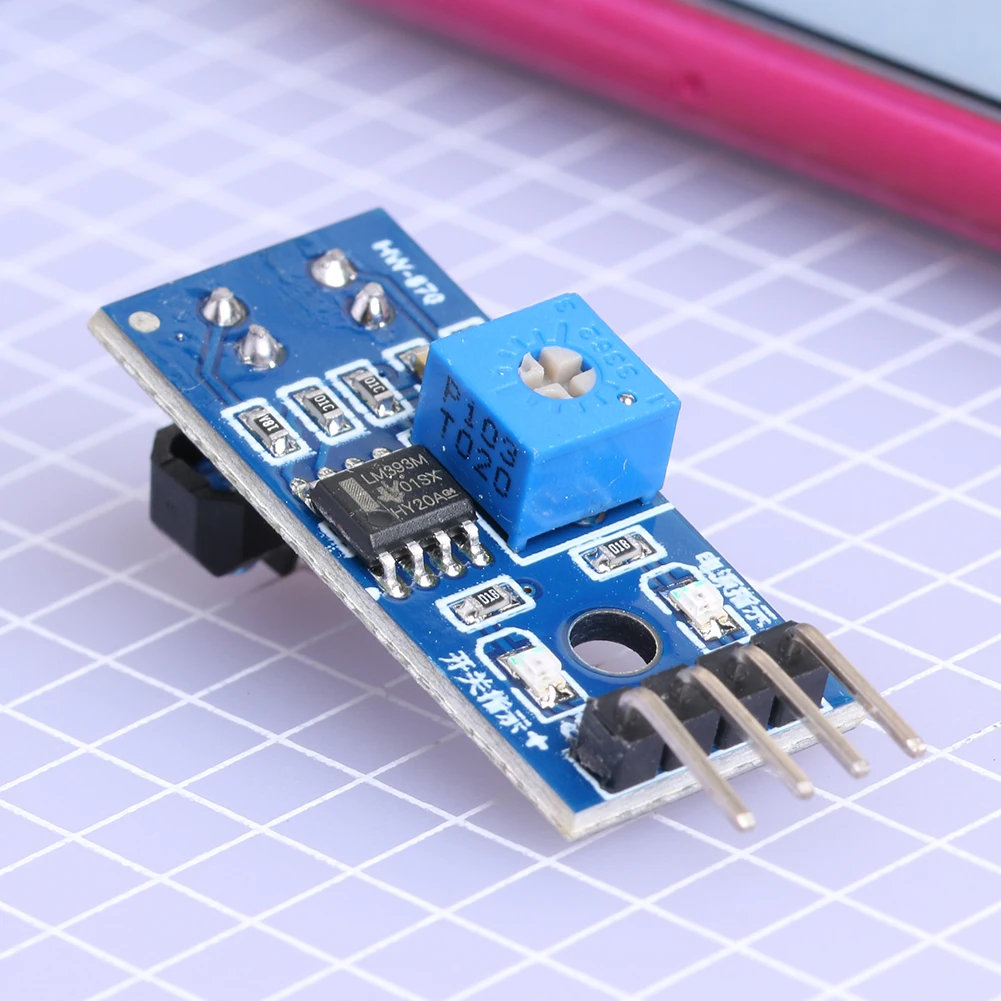 

HW-870 TCRT5000 IR Infrared Reflective Barrier Line Track Sensor Module
