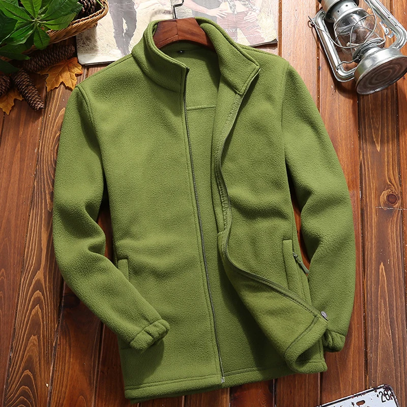 

Флисовая Куртка Softshell, мужская верхняя одежда, термопальто, мужская зимняя куртка, ветровка, флисовые пальто с карманами на молнии, мужская о...