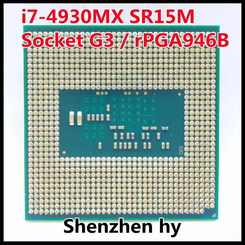 

I7-4930MX i7 4930MX SR15M 3,0 ГГц четырехъядерный восьмипоточный процессор 8M 57W Socket G3 / rPGA946B