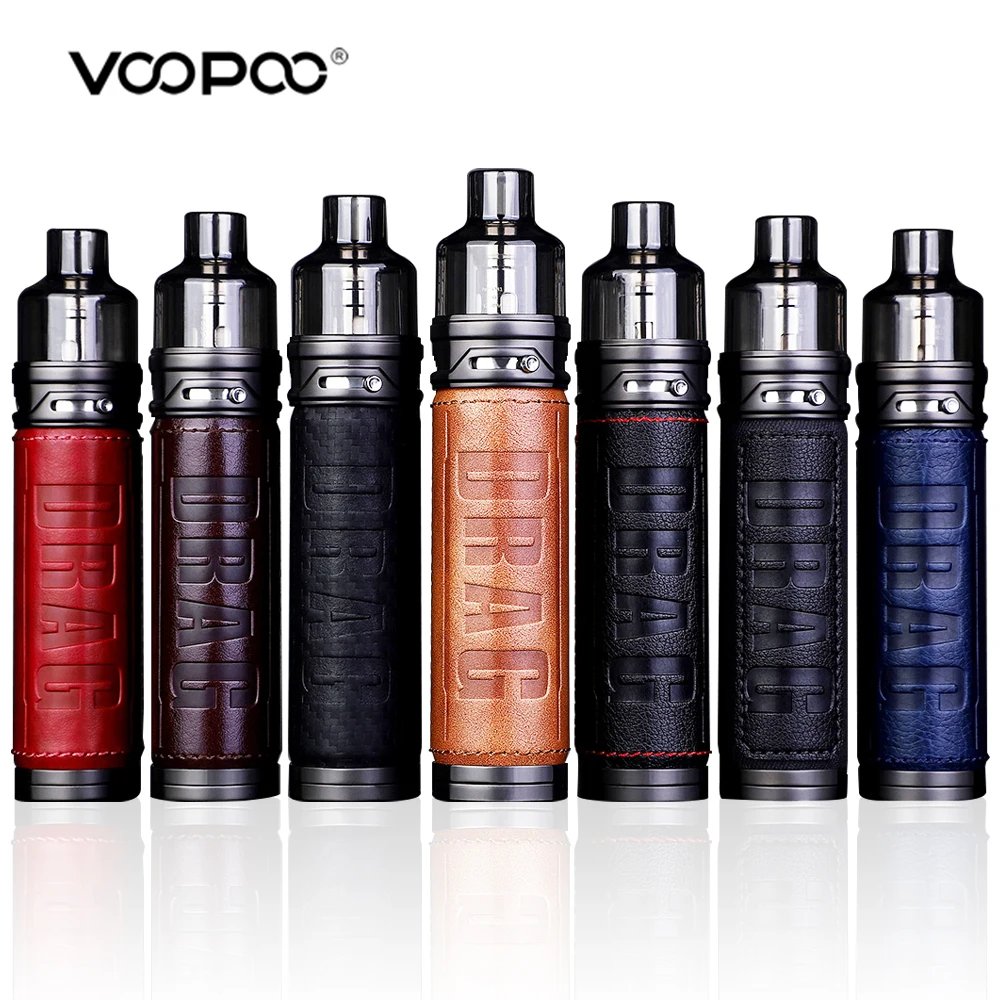 

Original VOOPOO Drag X Mod Pod Kit 80W External 18650 Battery 4.5ML Capacity PnP Coils Electronic Cigarette Vape Vaping
